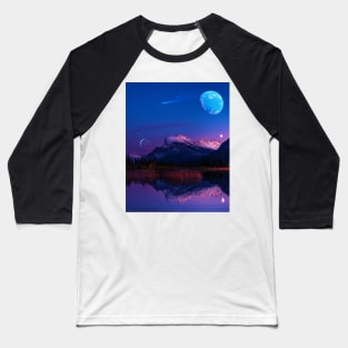 PURPLE MOUNTAIN. Baseball T-Shirt